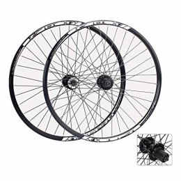VPPV Mountain Bike Wheel VPPV MTB Wheelset 26 Inch Bike Wheels 27.5 Inch Double Wall Aluminum Alloy Hybrid / Mountain Disc Brake for 7 / 8 / 9 / 10 Speed (Size : 26inch)