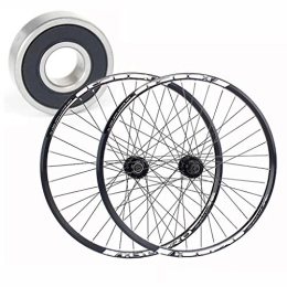 VPPV Mountain Bike Wheel VPPV MTB Wheelset 26 Inch Bike Wheels Double Wall Aluminum Alloy Hybrid / Mountain Disc Brake Cassette For 7 / 8 / 9 / 10 Speed (Size : 26inch)