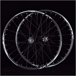 VTDOUQ Spares VTDOUQ MTB bicycle wheel set 26 27.5 29 In mountain bike wheel double layer aluminum rim sealed bearing 7-11 speed cassette hub disc brake 1100g QR 24H