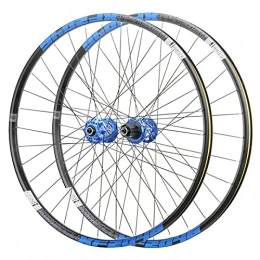 MGRH Spares Wheel For Mountain Bike 26 / 27.5 / 29inch XD MS 8-12 Speed MTB Wheelset 4D Multi-angle Drilling Aluminum Alloy Rim, XM490 Hub With HT Spokes blue-27.5inch
