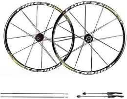 BUYAOBIAOXL Spares Wheels Mountain Bike Wheelset 26 Inch Bike Wheelset, MTB Cycling Wheels 27.5 Inch Mountain Bike Disc Brake Wheel Set Quick Release 5 Palin Bearing 8 9 10 Speed 100mm ( Color : #5 , Size : 27.5inch )