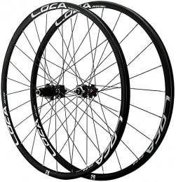 SJHFG Mountain Bike Wheel Wheelset 26 / 27.5 / 29" Mountain Bike Wheelset, Bicycle Front Rear Wheels QR Disc Brakes 12-speed Micro-spline Flywheel for 1.25-2.5inTire road Wheel (Color : Silver, Size : 26")