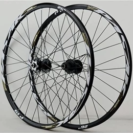 SJHFG Mountain Bike Wheel Wheelset 26 / 27.5 / 29" Mountain Bike Wheelset, MTB Rim 32 Holes Quick Release Front and Rear Wheel Disc Brake Hub for 7 / 8 / 9 / 10 / 11 / 12 Speed road Wheel (Color : Gray, Size : 29inch)