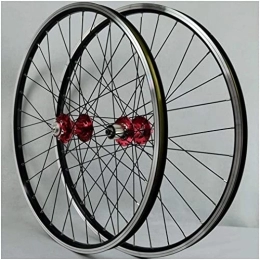 HCZS Spares Wheelset 26 / 27.5 / 29In Bicycle Wheel Set, Double Wall Alloy Rim Cassette Hub Sealed Bearing Disc / Rim Brake QR 7-11 Speed MTB Bike Wheel road Wheel