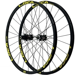 HCZS Spares Wheelset 26 / 27.5 / 29IN Bicycle Wheelset, 700C Mountain Cycling Wheel Disc Brake 24 Holes Aluminum Alloy Quick Release Small Spline 12 Speed road Wheel