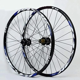 SJHFG Spares Wheelset 26" / 27.5" / 29In Mountain Bike Wheelset, 32H Double Layer Alloy Rim Sealed Bearing Disc Brake Quick Release Bicycle Wheel 7-11 Speed road Wheel (Color : C, Size : 29inch)