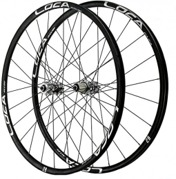 SJHFG Mountain Bike Wheel Wheelset 26 / 27.5 / 29In Mountain Bike Wheelset, Lightweight Aluminum Alloy Rim 24H Hub Disc Brake Quick Release Bicycle Wheel for 7-12 Speed road Wheel (Color : Silver, Size : 29 inch)