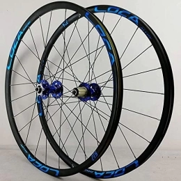 HCZS Spares Wheelset 26 / 27.5 / 29In MTB Bicycle Wheelset, Disc Brake 6 Pawl Ultralight Double Layer Alloy Rim Quick Release 7-12 Speed 24 Holes road Wheel