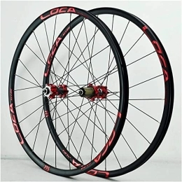 Samnuerly Spares Wheelset 26 27.5 29Inch Mountain Bike Wheelset, 24 Hole Rim Quick Release Aluminum Alloy Disc Brake Cycling Bicycle Wheels 8-12 Speed Gear road Wheel