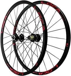 SJHFG Spares Wheelset 26 / 27.5in Mountain Bike, Six Nail Disc Brake Wheel 24 Holes Bicycle Quick Release Bicycle Wheelset Aluminum Alloy Ultra-light Rim road Wheel (Color : Black Hub, Size : 27.5inch)