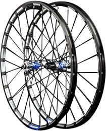 Samnuerly Spares Wheelset 26 / 27.5inch Bike Wheelset, Aluminum Alloy 4 Bearing Bicycle Wheel 7 / 8 / 9 / 10 / 11 Speed C Brake V Brake Mountain Bike Road Wheel road Wheel