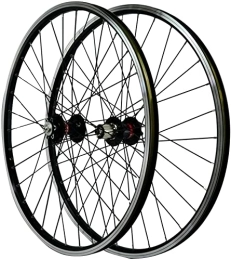 Samnuerly Spares Wheelset 26inch MTB Bicycle Wheelset, Cycle Wheel 32H Front 2 Rear 4 Bearing Hub V Brake Disc Brake Mountain Bike Wheels 7 / 8 / 9 / 10 / 11 Speed road Wheel