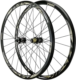 HCZS Spares Wheelset 700C Bicycle Wheelset, 29'' Double Wall MTB Rim Disc Brake V Brake Road Bike Wheel Set 7 / 8 / 9 / 10 / 11 / 12 Speed Flywheel road Wheel