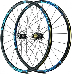 SJHFG Mountain Bike Wheel Wheelset Bicycle Wheelset 26 / 27.5 / 29In, Aluminum Alloy Disc Brake for 8 / 9 / 10 / 11 / 12 Speed Freewheels Quick Release Mountain Cycling Wheels road Wheel (Color : B, Size : 27.5inch)
