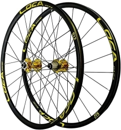 HCZS Spares Wheelset Bicycle Wheelset, 26 / 27.5 / 29in Double Wall Disc Brake 4 Bearing Mountain Cycling Wheels 7 / 8 / 9 / 10 / 11 / 12 Speed Quick Release road Wheel