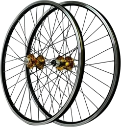 HCZS Mountain Bike Wheel Wheelset Disc Brake Cycling Wheels, 26 / 27.5 / 29'' Mountain Bike Bike Wheels Double Wall Aluminum Alloy Rim V Brake 7-11 Speed Card Flying road Wheel