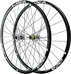SJHFG Mountain Bike Wheel Wheelset Mountain Bike Wheelset 26 / 27.5 / 29in, Disc Brake Front Rear Wheel Thru axle 24H 8 / 9 / 10 / 11 / 12 Speed Flywheel MTB Rim road Wheel (Color : Silver, Size : 26inch)