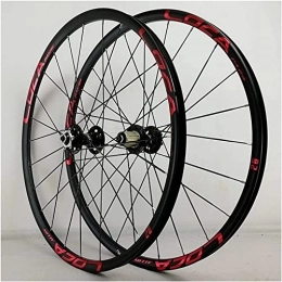 HCZS Spares Wheelset MTB Bicycle Wheelset 26 27.5 Inch, Double Layer Alloy Mountain Bike Rim Palin Bearing Hub Quick Release 24H 7 8 9 10 11 12 Speed road Wheel