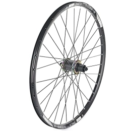 BYCDD Spares Wheelset Quick Release Disc Brake Mountain Bike Wheels, High Strength Aluminum Alloy Rim Mountain Bike Wheelset, Black_26 Inch