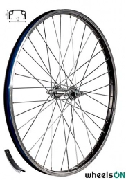 wheelsON Spares wheelsON 24 inch Front Wheel Single Wall 36 H Black 507-21 Mountain Bike