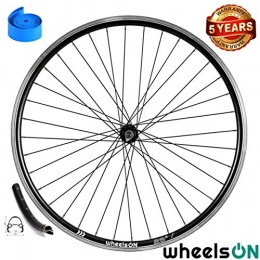 wheelsON Spares wheelsON 26" Front Wheel Hybrid / Mountain Bike V-Brake 36H Black**5Years Warranty**