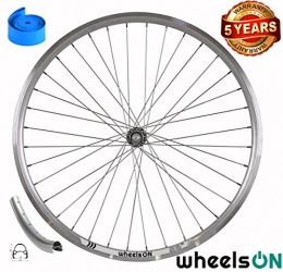 wheelsON Spares wheelsON 26" Front Wheel Mountain Bike V-Brake 36H Silver***5Years Warranty***