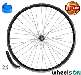 wheelsON Spares wheelsON 26" Front Wheel Mountain Bike V-Brakes 36H Black / Silver***5Years Warranty***