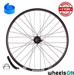 wheelsON Spares WheelsON 26 Rear Wheel Mountain Bike QR Disc 8 / 9 / 10 Cassette 32H Black