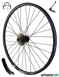 wheelsON Spares wheelsON 29er Rear Wheel MTB QR Disc + 7 Speed SunRace Freewheel 32H Black