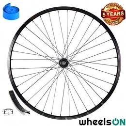 wheelsON Spares WheelsON 700c 28" Front Wheel Hybrid / Mountain Bike Single Wall 36H Black* 5 Years Warranty*