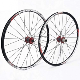 WWL Spares WWL Mountain Bike Wheelset 26"27.5" Quick Release Front 2 Rear 4 Bearings Sealed Bearing Hub Disc Brake 24hole CompatIble 7 / 8 / 9 / 10 / 11 Speed (Color : D, Size : 27.5inch)