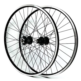 XBR Spares XBR Upgrade Bike Rim 26 Inch Bike Wheelset, Bicycle Wheels Double Wall MTB Rim Mountain Cycling Quick Release Disc / V Brake 32 Hole Disc 7 8 9 10 11Speed Quick Release Axles Bicycle Accessory