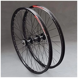 XBR Spares XBR Upgrade Bike Rim Bicycle Wheelset 26 inch MTB Bike Wheels Double Wall Alloy Rim Cassette Hub Sealed Bearing Disc Brake QR 7-11 Speed 32H Quick Release Axles Bicycle Accessory
