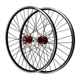 XCZZYC Mountain Bike Wheel XCZZYC 26 Inch MTB Bike Wheelset Double Wall Bicycle Rim Disc / V-Brake 32 Hole Compatible 7 / 8 / 9 / 10 / 11 Speed