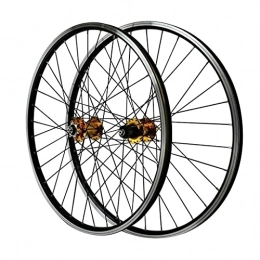 XCZZYC Mountain Bike Wheel XCZZYC 26 Inch MTB Wheelset, Double Wall Aluminum 6 Nails Disc Brake / V Brake 32 Holes Cycling Wheels for 7 / 8 / 9 / 10 / 11 Flywheel