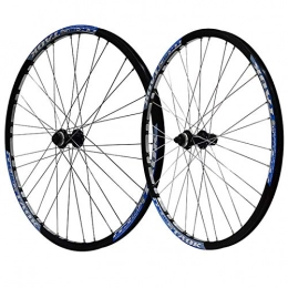 XCZZYC Spares XCZZYC 27.5 Inch Bicycle Wheel Disc Brake Quick Release Bike Wheelset Center Locking Hub High Strength Double Wall MTB Rim For 7, 8, 9 Speed