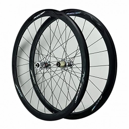 XCZZYC Mountain Bike Wheel XCZZYC 700C V Brake MTB Bike Wheelset Aluminum Alloy Disc Brake High 40MM 29 In Racing Cycling Wheels For 7 / 8 / 9 / 10 / 11 / 12 Speed