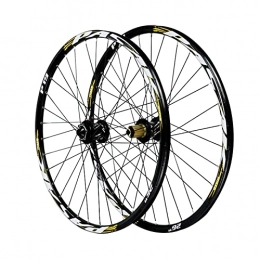 XCZZYC Spares XCZZYC Cycling Wheels, 26 / 27.5 / 29 Inch Bicycle Wheel Double Wall MTB Rim 32 Holes Disc Brakes 7-11 Speed Flywheel