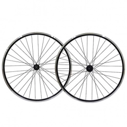 XCZZYC Mountain Bike Wheel XCZZYC Cycling Wheels Bicycle Wheel Set Black Bike Wheel 26" MTB Double Wall Alloy Rim Tires 1.75-2.1" V- Brake 7-11 Speed Sealed Hub Quick Release 32H