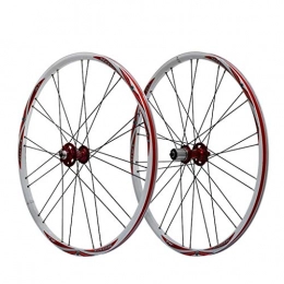 XCZZYC Spares XCZZYC Cycling Wheels Bike Wheel Set 26" Bicycle Wheel MTB Double Wall Alloy Rim Tires 1.5-2.1" Disc Brake 7-11 Speed Sealed Bearings Hub Quick Release