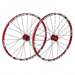 XCZZYC Spares XCZZYC Mountain Bicycle Wheelset 27.5 Inch, Double Wall Aluminum Alloy MTB Cycling Wheels 26 In Disc Brake For 7 / 8 / 9 / 10 / 11 Speed