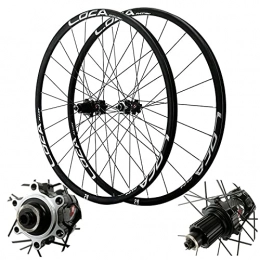 XCZZYC Spares XCZZYC Mountain Wheels 26 Inch 27.5inch, Double Wall Cycling MTB Rim Disc Brake 24 Hole Quick Release for 8-12 Speed