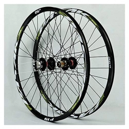XCZZYC Spares XCZZYC MTB Bicycle Wheelset 26 27.5 29In Mountain Bike Wheel Double Wall Alloy Rim Sealed Bearing 7-11 Speed Cassette Hub Disc Brake QR (Size : 29in)