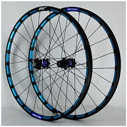XCZZYC Mountain Bike Wheel XCZZYC MTB Bicycle Wheelset 26 / 27.5 Inch, Aluminum Alloy Disc Brake Hybrid / Mountain Rim for 7 / 8 / 9 / 10 / 11speed
