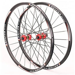 XCZZYC Spares XCZZYC MTB Bicycle Wheelset 26 27.5 Inch, Double Wall Bike Rim 29 ER Hybrid / Mountain Wheels for 7 / 8 / 9 / 10 Speed Wheel