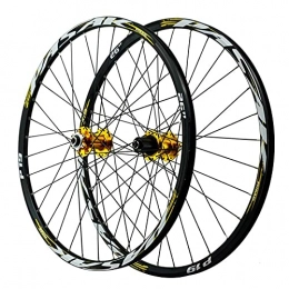 XCZZYC MTB Bicycle Wheelset, Double Wall Aluminum Alloy 26/27.5/29 Inch Mountain Rim Disc Brake for 7/8/9/10/11 Speed