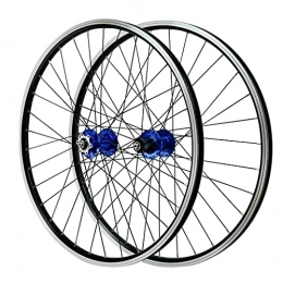 XCZZYC Mountain Bike Wheel XCZZYC V Brake Bike Wheels 26 Inch MTB Cycling Double Wall Aluminum Hybrid / Disc Brake 32 Holes for 7 / 8 / 9 / 10 / 11 Speed
