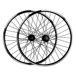 XCZZYC Mountain Bike Wheel XCZZYC V Brake MTB Wheelset 26 Inch, Double Wall Aluminum 6 Nails Disc Brake Hybrid / Mountain Cycling Wheels for 7 / 8 / 9 / 10 / 11 Flywheel