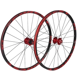 XHEEB Spares XHEEB 26 / 27.5 Inches MTB Bike Wheel Bicycle Wheel Mountain Bike Wheel, Front 2 Rear 5 Bearings / 120 Ring / Quick Release / Disc Brake Wheel Set / 7-8-9-10-11 Speed Flywheel Are Supported
