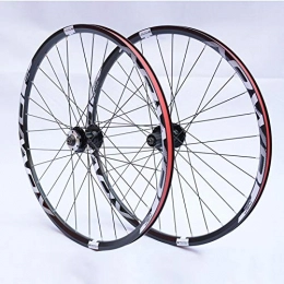 Xiami Mountain Bike Wheel Xiami Mountain Bike Wheel Set 26 / 27.5 / 29inch Aluminum Alloy Rim Cassette Disc Brake Quick Release Support 8 / 9 / 10 Speed White (Front Wheel+Rear Wheel) (Size : 29")